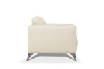 ACME Malaga Sofa, Cream Leather 55005