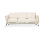 ACME Malaga Sofa, Cream Leather 55005