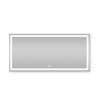 72x36 Inch LED Lighted Bathroom Mirror with 3 Colors Light, Wall Mounted Bathroom Vanity Mirror with Touch Button, Anti-Fog Dimmable Bathroom Mirror (