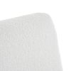 Teddy Velvet Gold Feet Indoor Leisure Chair Off-White
