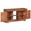Sideboard 53.1"x13.8"x29.5" Solid Acacia Wood