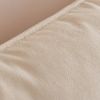 Modern Armless Loveseat Couch;  Armless Settee Bench;  Beige Cotton Linen-59.8''