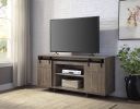 Bellarosa TV Stand; Gray Washed 91608