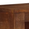 Highboard with 3 Drawers 15.7"x11.8"x51.2" Solid Mango Wood