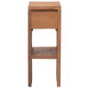 Bedside Cabinet 7.9"x13.8"x19.7" Solid Teak Wood