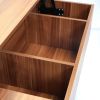 COFFEEtable quick assemble computer tablewith wood grain colorAccentFurnitureHomeDecor,Open Storage Shelf,StorageCoffeeTable with HiddenCompartment an