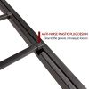 Metal Platform Bed Frame with Headboard No Box Spring Needed Twin BLACK