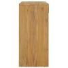 Console Table 39.4"x13.8"x29.5" Solid Teak Wood