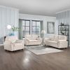 83.26" 3 Seater Cloud couch sofa for Living Room, Bedroom, Office Velvet Beige