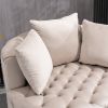 A&A Furniture,Accent Chair / Classical Barrel Chair for living room / Modern Leisure Sofa Chair (Khaki)