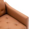 Accent Chair ; leisure single sofa with Rose Golden feet