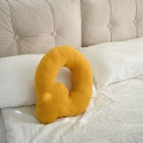 26 English Letters Pillow Sofa Cushion Shooting Props (Option: Q-About 38x30cm)