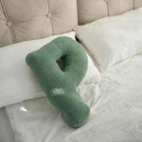 26 English Letters Pillow Sofa Cushion Shooting Props (Option: P-About 38x30cm)