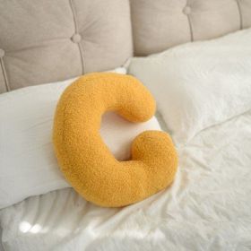 26 English Letters Pillow Sofa Cushion Shooting Props (Option: G-About 38x30cm)